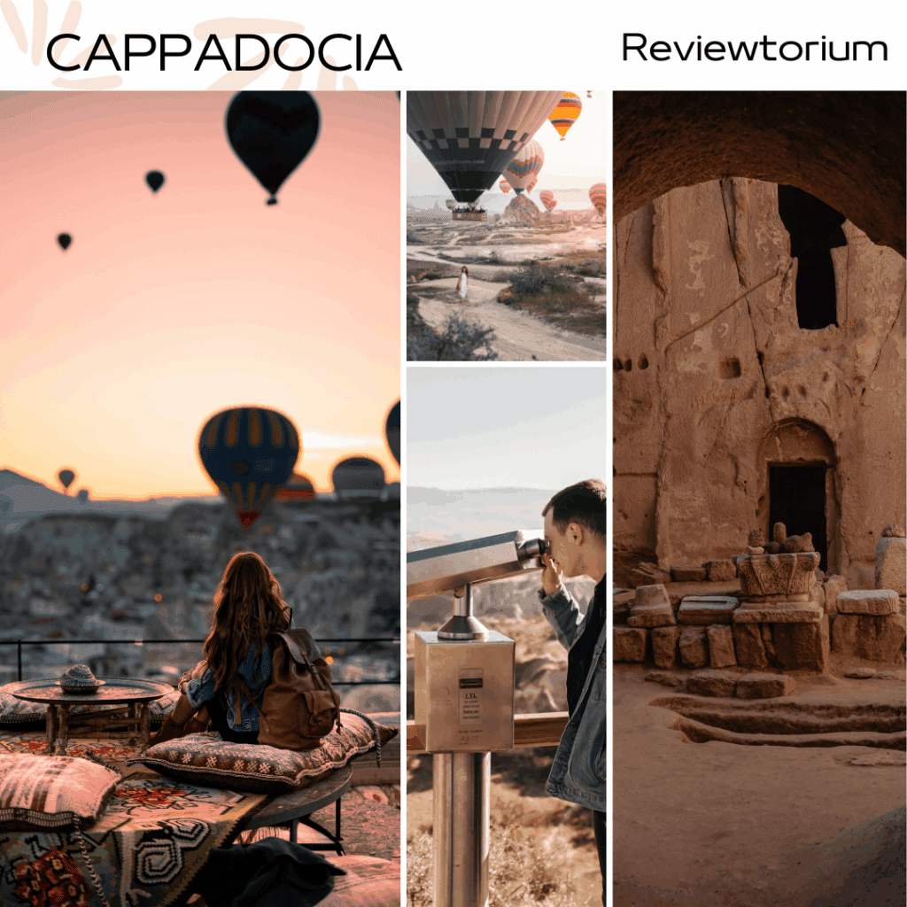 Discover a whole different world in Cappadocia with its enchanting fairy chimney rock formations.