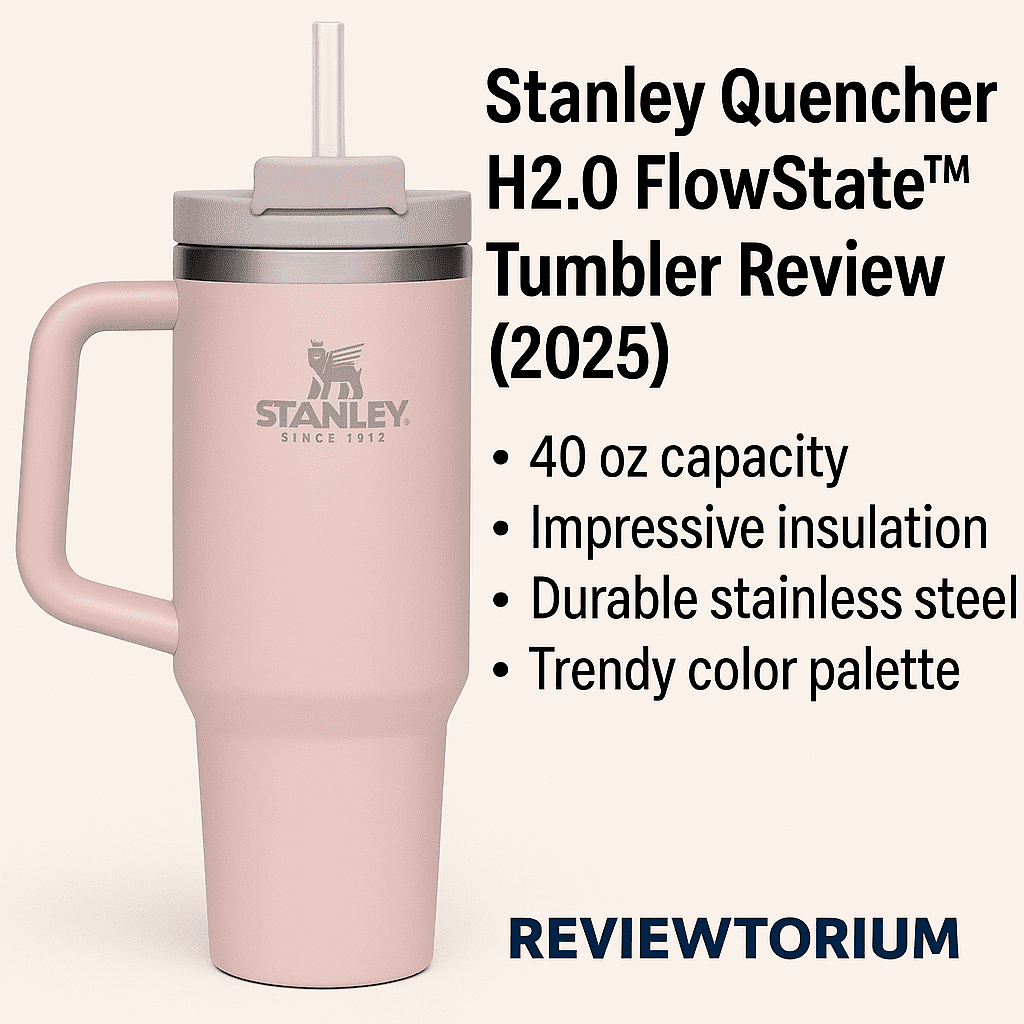 Stanley Quencher H2.0 FlowState Tumbler has become a viral sensation in 2025, loved by influencers, gym-goers, and everyday users alike.