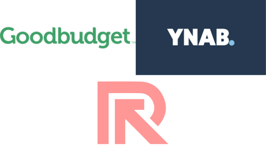 Side-by-side comparison of Goodbudget and YNAB budgeting apps
